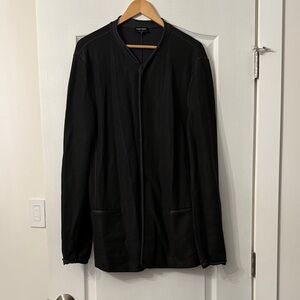 Giorgio Armani Black Lightweight Jacket